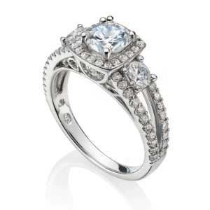 Halo Diamond Ring
