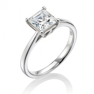 Princess-Cut Diamond Ring