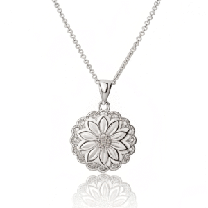 Floral Medallion Pendant
